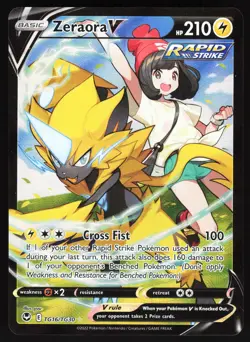 Zeraora V #TG16/TG30 Pokemon SWSH12: Silver Tempest Trainer Gallery - Image 1