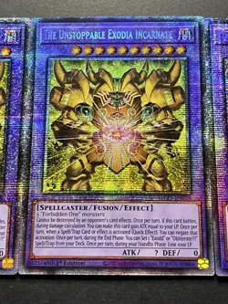 3x The Unstoppable Exodia Incarnate | MP25-EN008 | Starlight Rares | YuGiOh! - Image 5