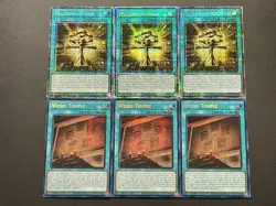 3x Wedju Temple + 3x Millennium Ankh | NM | Starlight Rares | 1st Ed | YuGiOh! - Image 1