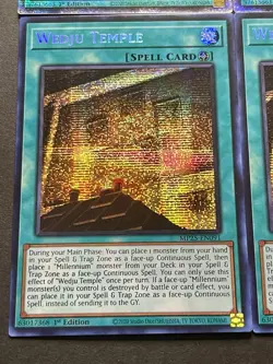 3x Wedju Temple + 3x Millennium Ankh | NM | Starlight Rares | 1st Ed | YuGiOh! - Image 4
