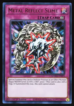 Yugioh! Metal Reflect Slime MAMA-EN093 Ultra Rare 1st Ed - Image 1