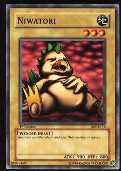 Yugioh! Niwatori MRD-112 VINTAGE 1st Ed NM/MINT - Image 1