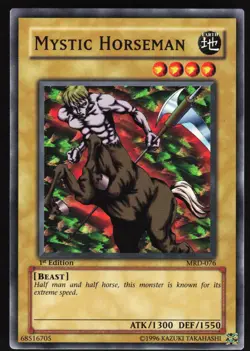 Yugioh! Mystic Horseman MRD-076 VINTAGE 1st Ed NM/MINT - Image 1