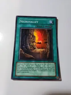 Yugioh Necrovalley PGD-084 Unlimited Super Rare Holo - LP - Image 1
