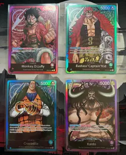One Piece CCG Starter Deck Leader Cards COMPLETE COLLECTION + Sound Loader Cards - Image 2