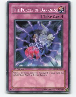 The Forces of Darkness #EEN-EN051 1st Edition Yugioh Card - Image 1