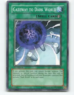 Gateway to Dark World #EEN-EN048 1st Edition Yugioh Card - Image 1