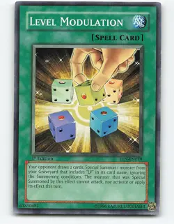 Level Modulation #EEN-EN039 1st Edition Yugioh Card - Image 1