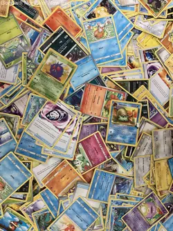 2.5LB Lot of Various Mixed Assorted Pokemon Cards TCG CCG Trading Cards - Image 2
