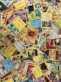 2.5LB Lot of Various Mixed Assorted Pokemon Cards TCG CCG Trading Cards - Image 4