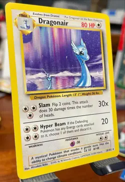 NM + 🔥 Pokemon Card - Dragonair Base Set 18/102 Rare - Image 2