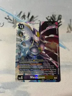 Mastemon P-187 P Digimon Card Game - Image 1