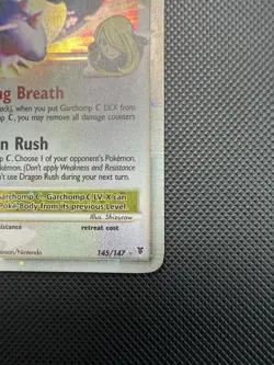 Garchomp C LV.X 145/147 Supreme Victors Ultra Rare Pokemon Card LP - Image 3