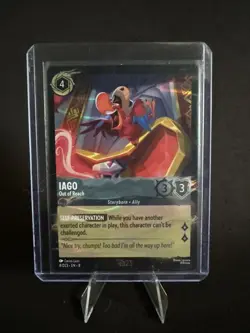 Iago - Out of Reach 8 Disney Lorcana Promo Cards Holo - Image 1