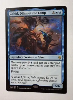 Zahid, Djinn of the Lamp - Dominaria - Magic the Gathering MTG Single Card - Image 1