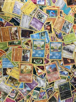 2.5LB Lot of Various Mixed Assorted Pokemon Cards TCG CCG Trading Cards - Image 2