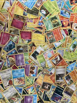 2.5LB Lot of Various Mixed Assorted Pokemon Cards TCG CCG Trading Cards - Image 5