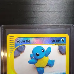 Squirtle 131/165 Reverse Holo Expedition Pokemon Card Vintage 2002 - Image 2