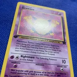 Drowzee 1st Edition Team Rocket 54/82 Pokemon Card TCG - Gem mint - Image 2