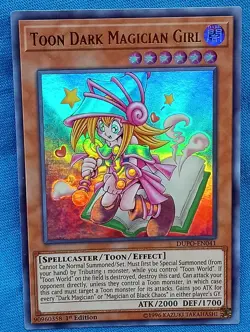 YuGiOh Cards - Toon Dark Magician Girl - DUPO-EN041 - Near Mint - Image 1