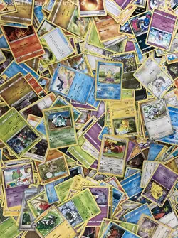 2.5LB Lot of Various Mixed Assorted Pokemon Cards TCG CCG Trading Cards - Image 2