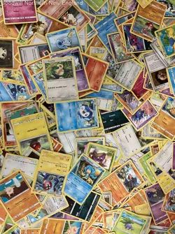 2.5LB Lot of Various Mixed Assorted Pokemon Cards TCG CCG Trading Cards - Image 5