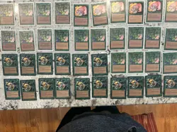 Mtg Green Value Lot x100 - Magic The Gathering Green Cards Wild Growth Etc Lp-Mp - Image 2