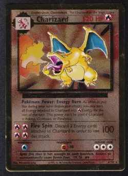 Pokemon Charizard 4/102 Celebrations Gold Metal Card - Image 1