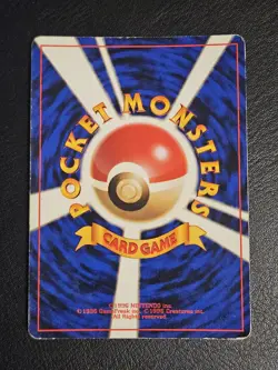 Misty’s Golduck Pokemon Card Japanese Vintage Old Back Gym Series Holo Rare LP - Image 4