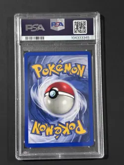 Pokemon Pikachu TCG Surfing 2001 Black Star Promo Card #28 PSA 8 - Image 2