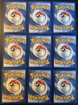 Lot of 9 WoTC-ex Reverse Holo Pokemon Cards | PL - Image 2