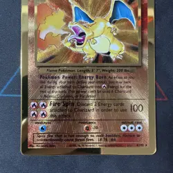 Pokemon TCG Charizard 4/102 Celebrations Gold Metal Card Lot:#3 - Image 3