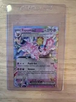 Espeon ex 034/131 Sv: Prismatic Evolutions Holo NM Pokemon Card TCG - Image 1