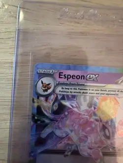 Espeon ex 034/131 Sv: Prismatic Evolutions Holo NM Pokemon Card TCG - Image 2