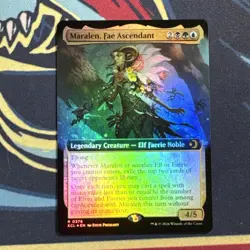 🌈 Maralen, Fae Ascendant (Extended Art FOIL) - MTG Lorwyn Eclipsed - NM - Image 1
