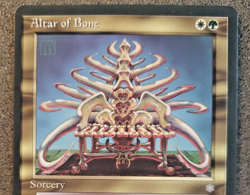 MTG - ICE AGE - ALTAR of BONE - NEAR MINT - NEVER PLAYED MAGIC (DS3D1PE)...... - Image 3