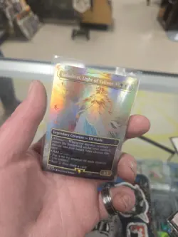 MTG - Galadriel, Light of Valinor - FOIL - LTC 498 - Mythic - 2GWU - NM - Image 1