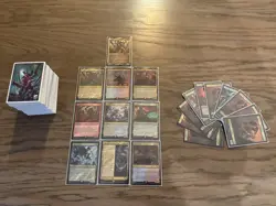 MTG Tyranid Swarm Collector's Edition Commander Deck NM Double Sleeve Surge Foil - Image 1