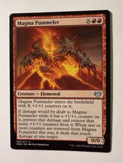x1 Magma Pummeler VOW MTG 169/277 UNCOMMON M/NM 1x - Image 1