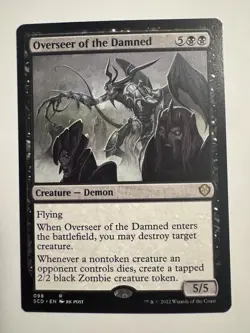 Overseer of the Damned [Starter Commander Decks] Magic MTG - Image 1