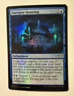 Emergent Haunting Foil (046) Outlaws of Thunder Junction OTJ MTG Magic - Image 1