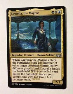 MTG Lagrella the Magpie Streets of New Capenna Uncommon #196/281 SNC - Image 1