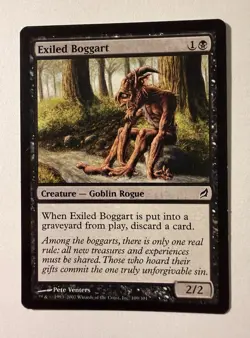 Exiled Boggart - Lorwyn - Magic the Gathering MTG - Image 1