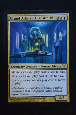 Magic The Gathering MTG GRAND ARBITER AUGUSTIN IV Dissension LP Lightly Played - Image 1