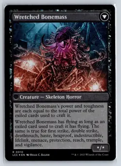 MTG Lost Caverns of Ixalan Commander Foil #10 Altar of the Wretched Rare Artifac - Image 2