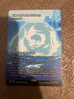 The Boy in the Iceberg Dark Depths Borderless Avatar Eternal Mythic NM Free Ship - Image 1