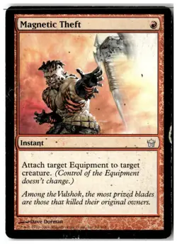 MTG Magnetic Theft - Fifth Dawn Heavily Played English - Image 1