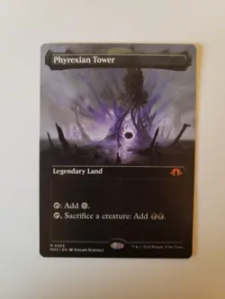 Phyrexian Tower (Borderless) Modern Horizons 3 Regular - NM - Image 1