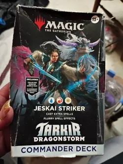 Magic the Gathering Tarkir Dragonstorm Jeskai Striker Commander Deck - Image 2
