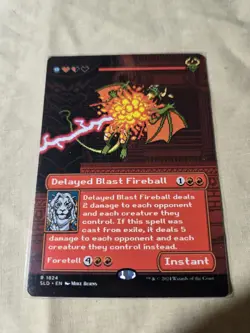 MTG Delayed Blast Fireball Secret Lair Drop - Image 1